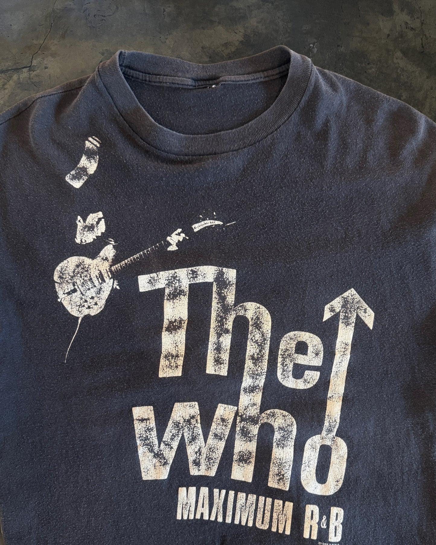 1980s THE WHO "THE KIDS ARE ALRIGHT" TOUR TEE