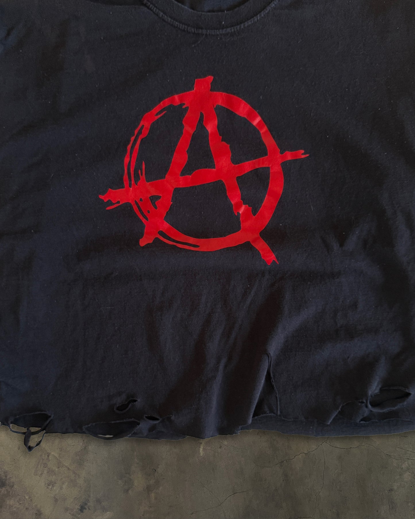 2000's CROPPED ANARCHY LONG SLEEVE