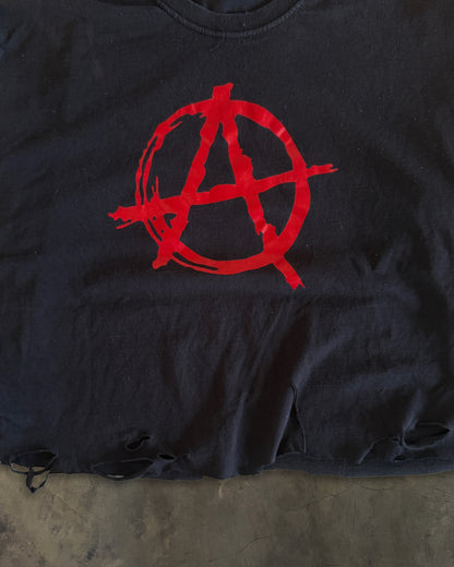 2000's CROPPED ANARCHY LONG SLEEVE