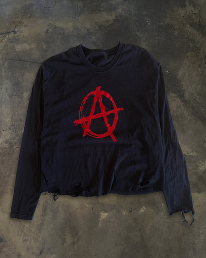 2000's CROPPED ANARCHY LONG SLEEVE