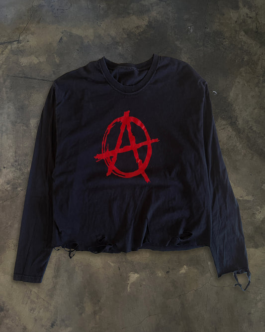 2000's CROPPED ANARCHY LONG SLEEVE