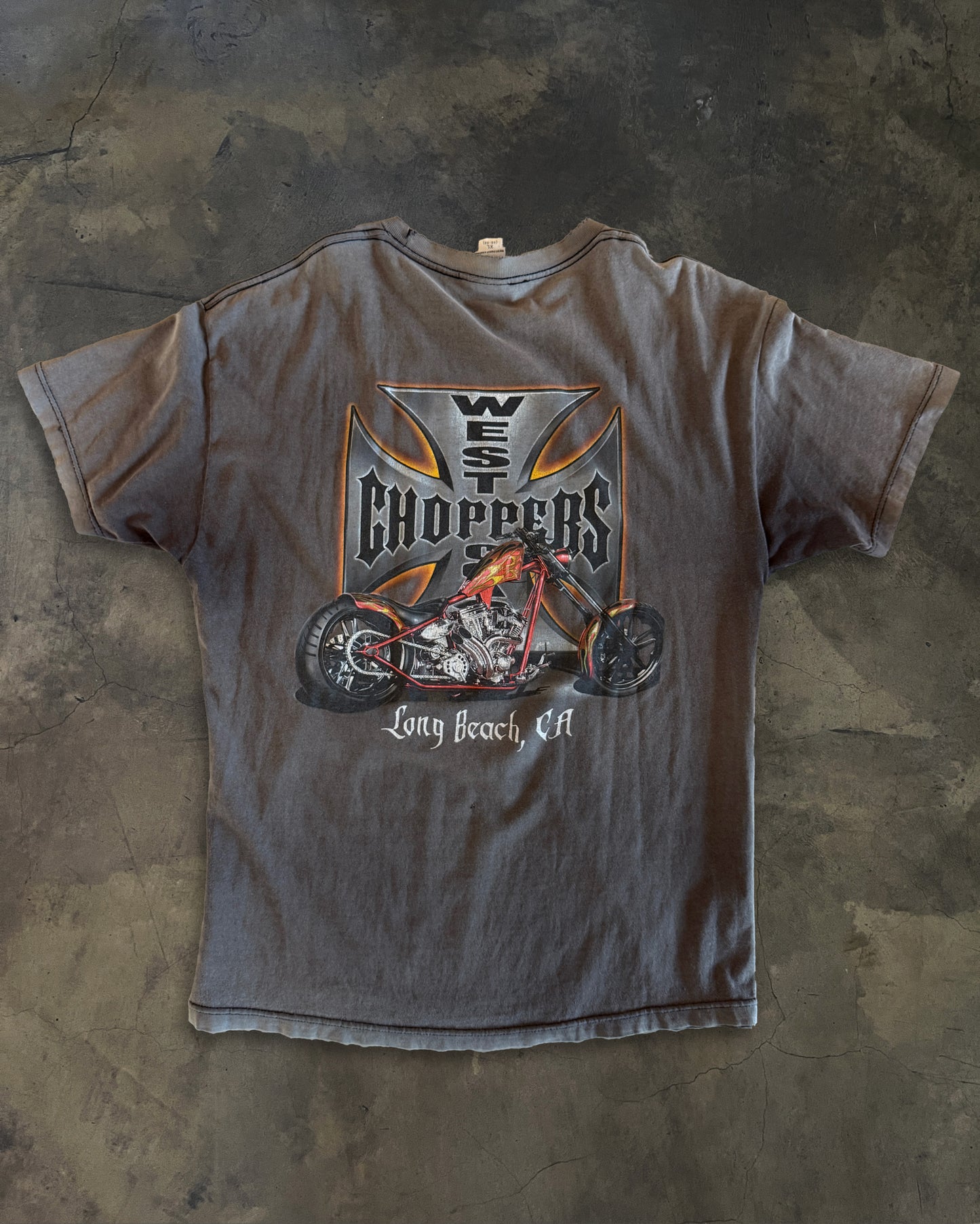 2000s WEST COAST CHOPPERS DISTRESSED AND FADED TEE