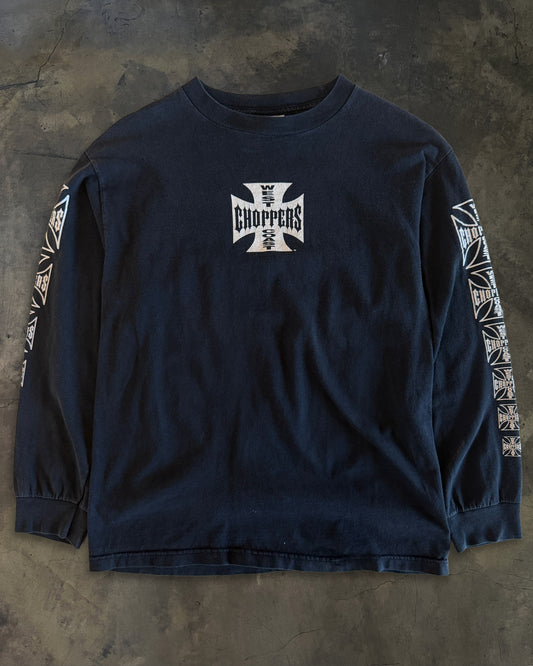 2000s WEST COAST CHOPPERS BLACK LONG SLEEVE TEE