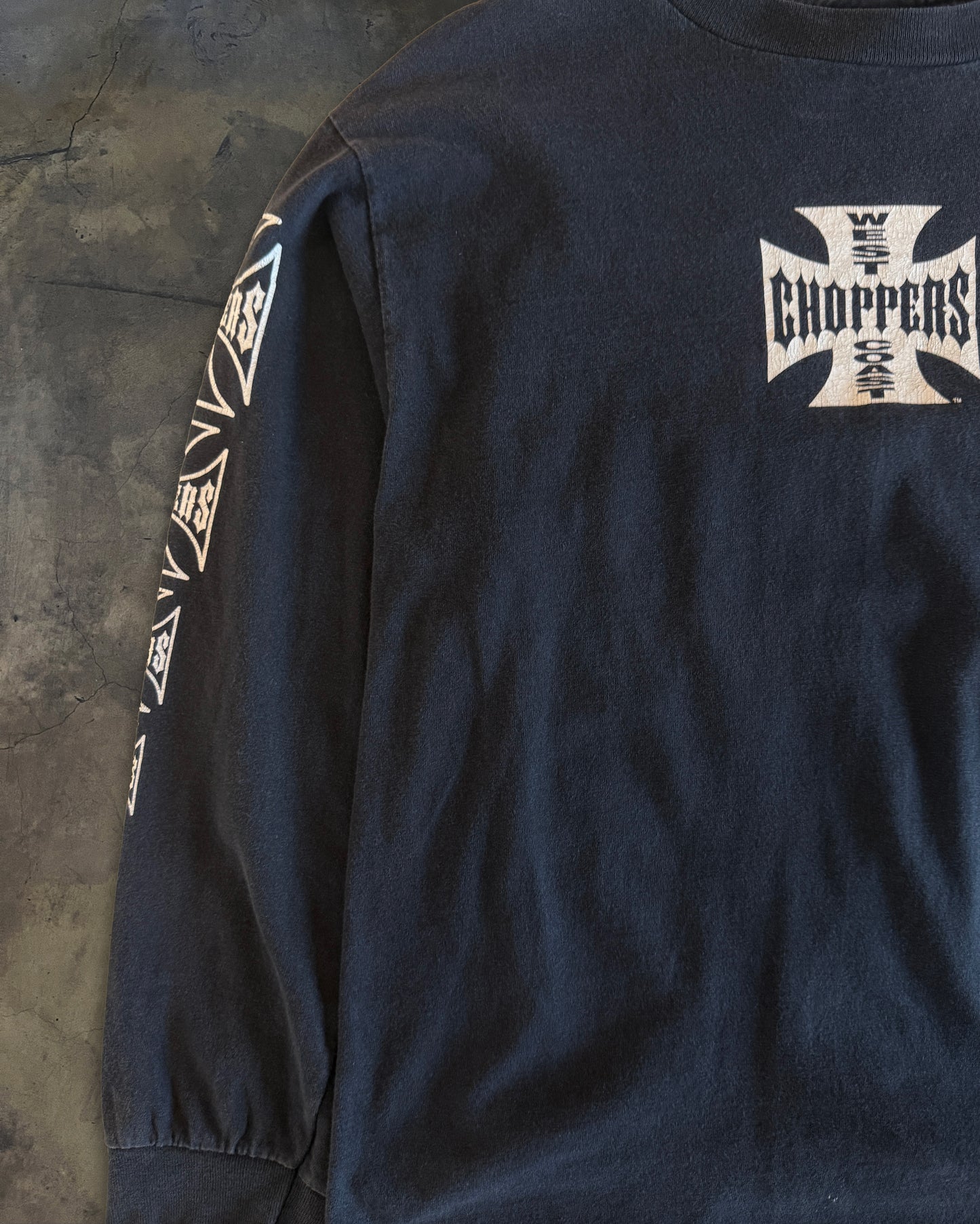 2000s WEST COAST CHOPPERS BLACK LONG SLEEVE TEE