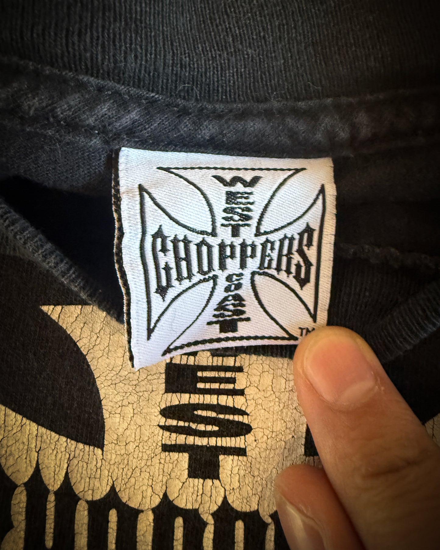 2000s WEST COAST CHOPPERS BLACK LONG SLEEVE TEE