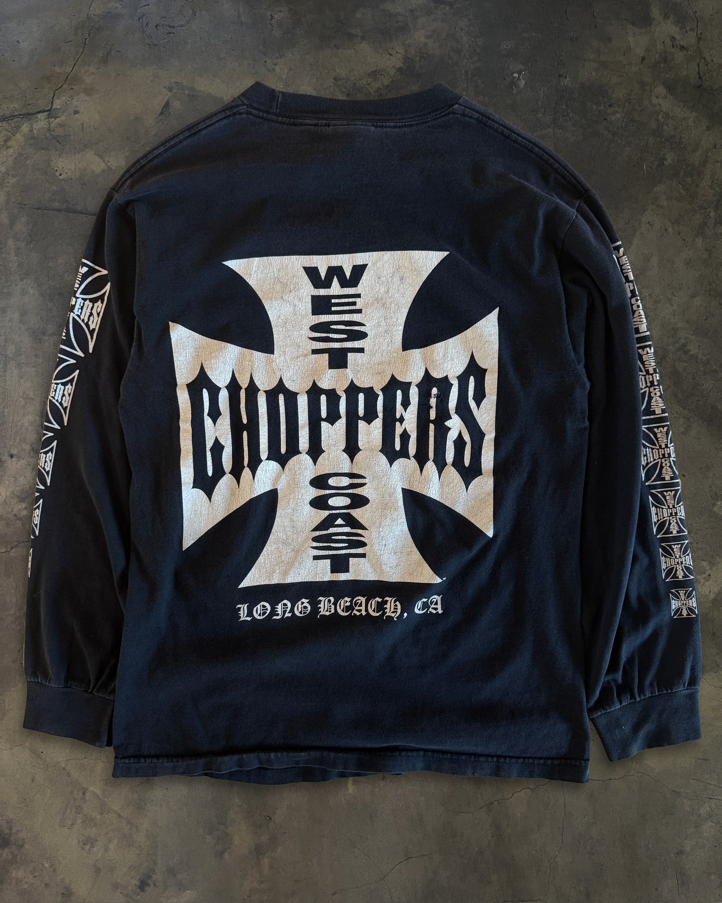 2000s WEST COAST CHOPPERS BLACK LONG SLEEVE TEE