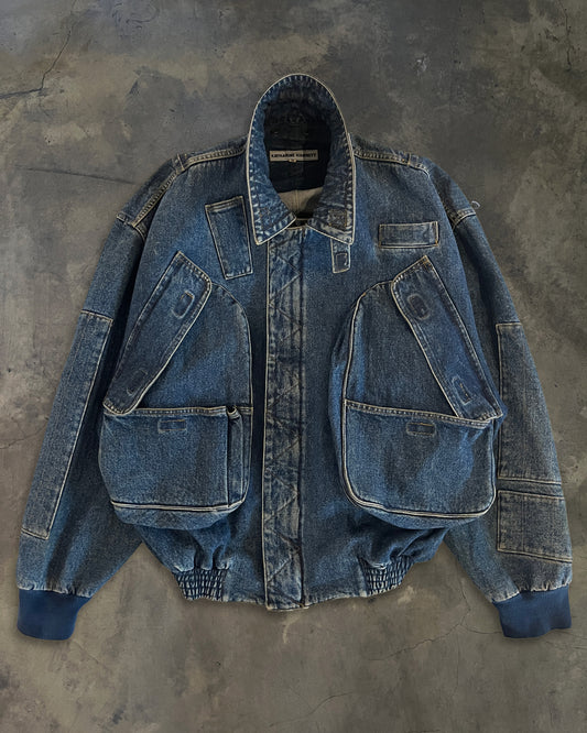 KATHARINE HAMNETT 1986 DENIM CARGO JACKET