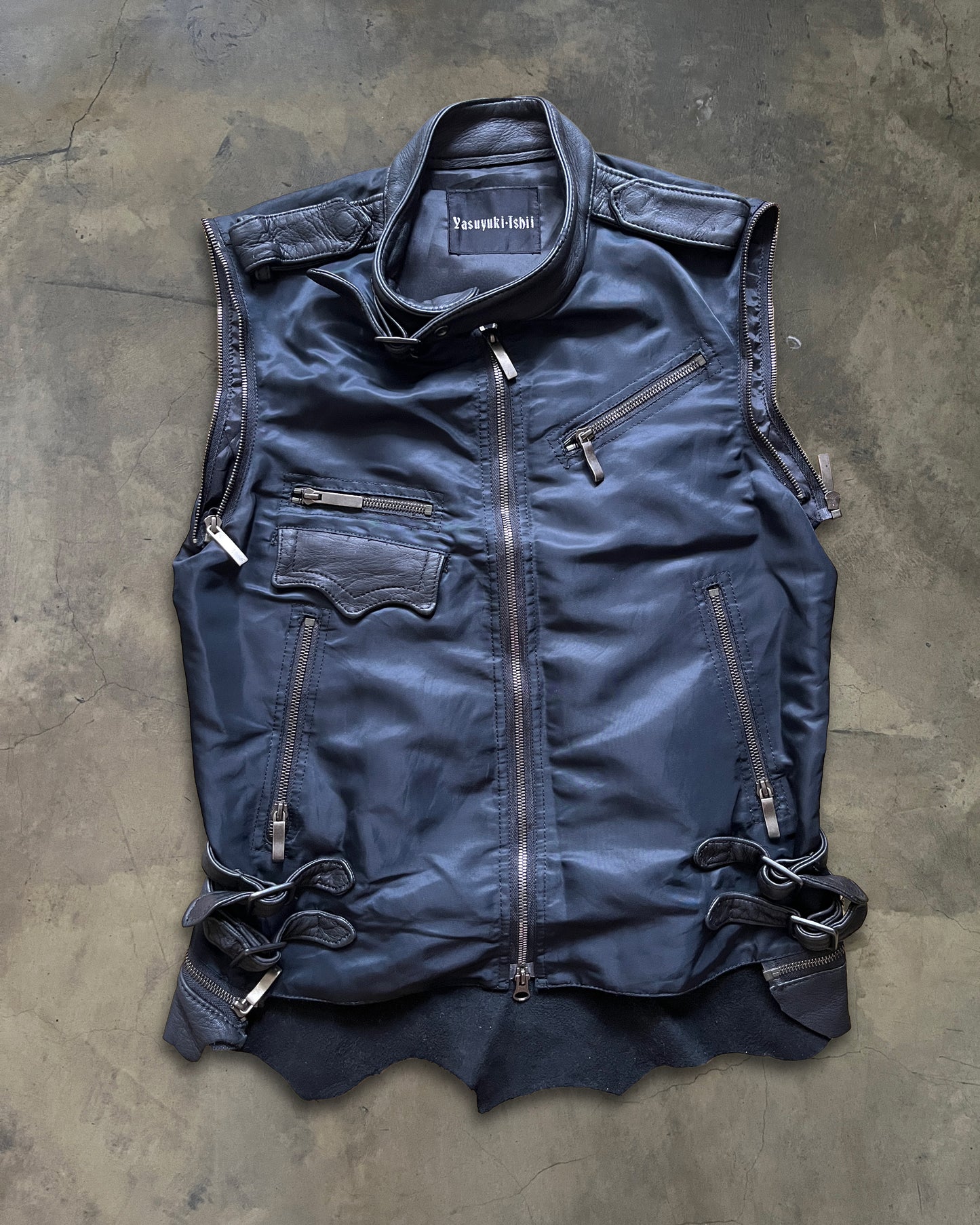 YASUYUKI ISHII SS2007 DEER LEATHER RIDER JACKET