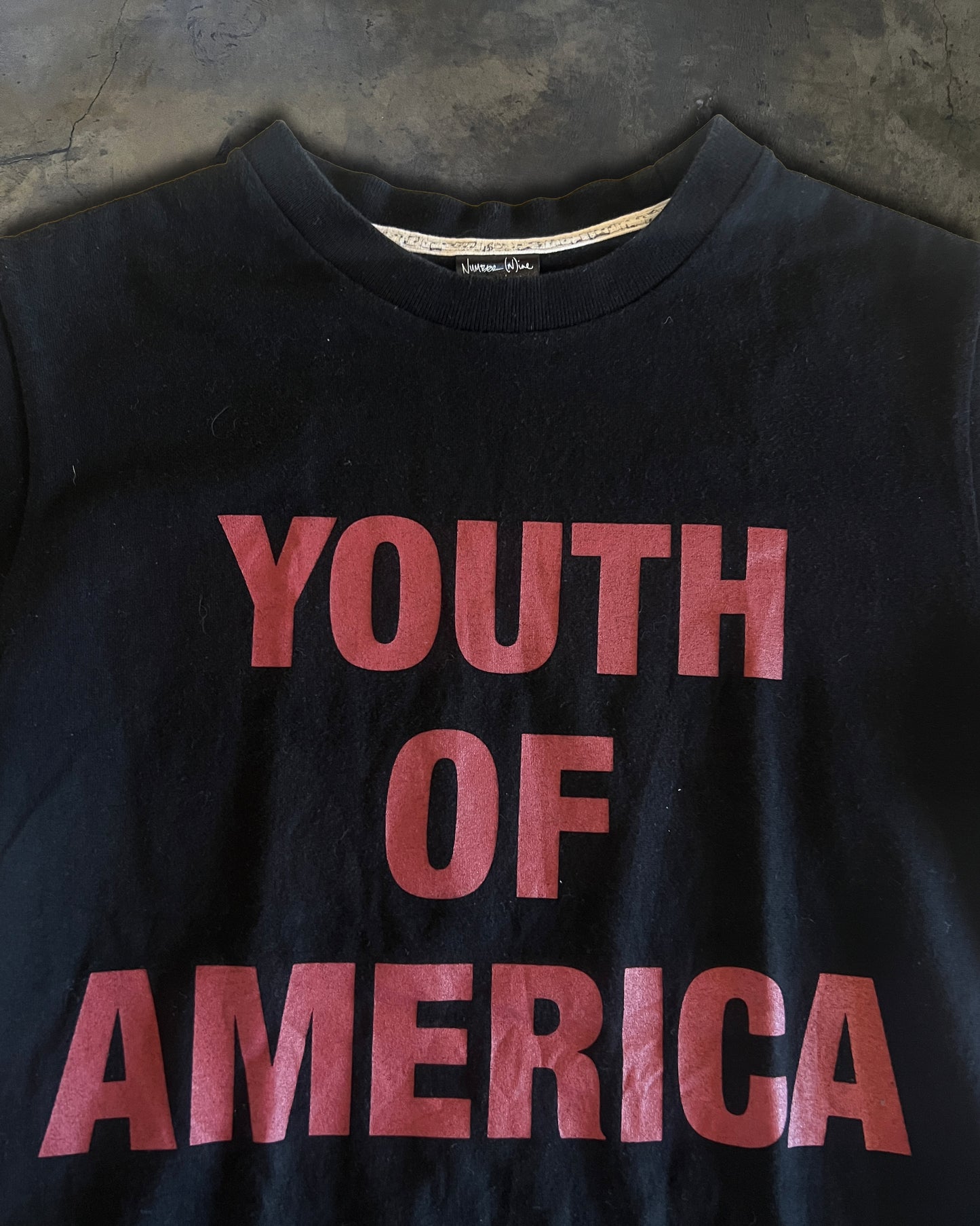 NUMBER NINE YOUTH OF AMERICA TSHIRT