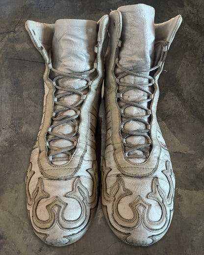 YOHJI YAMAMOTO SS2002 ADIDAS PRAJNA HIGH TOPS BOXING BOOTS
