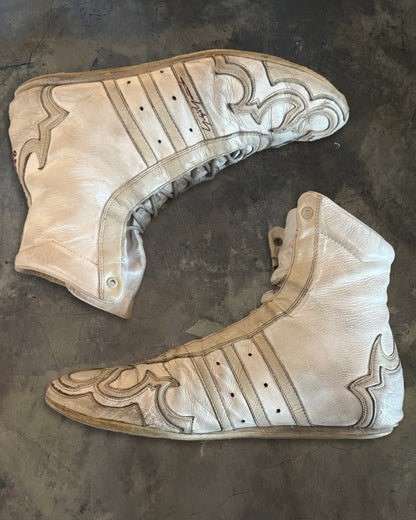 YOHJI YAMAMOTO SS2002 ADIDAS PRAJNA HIGH TOPS BOXING BOOTS