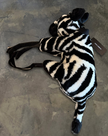 DOLCE GABANNA AW2017 ZEBRA BACKPACK
