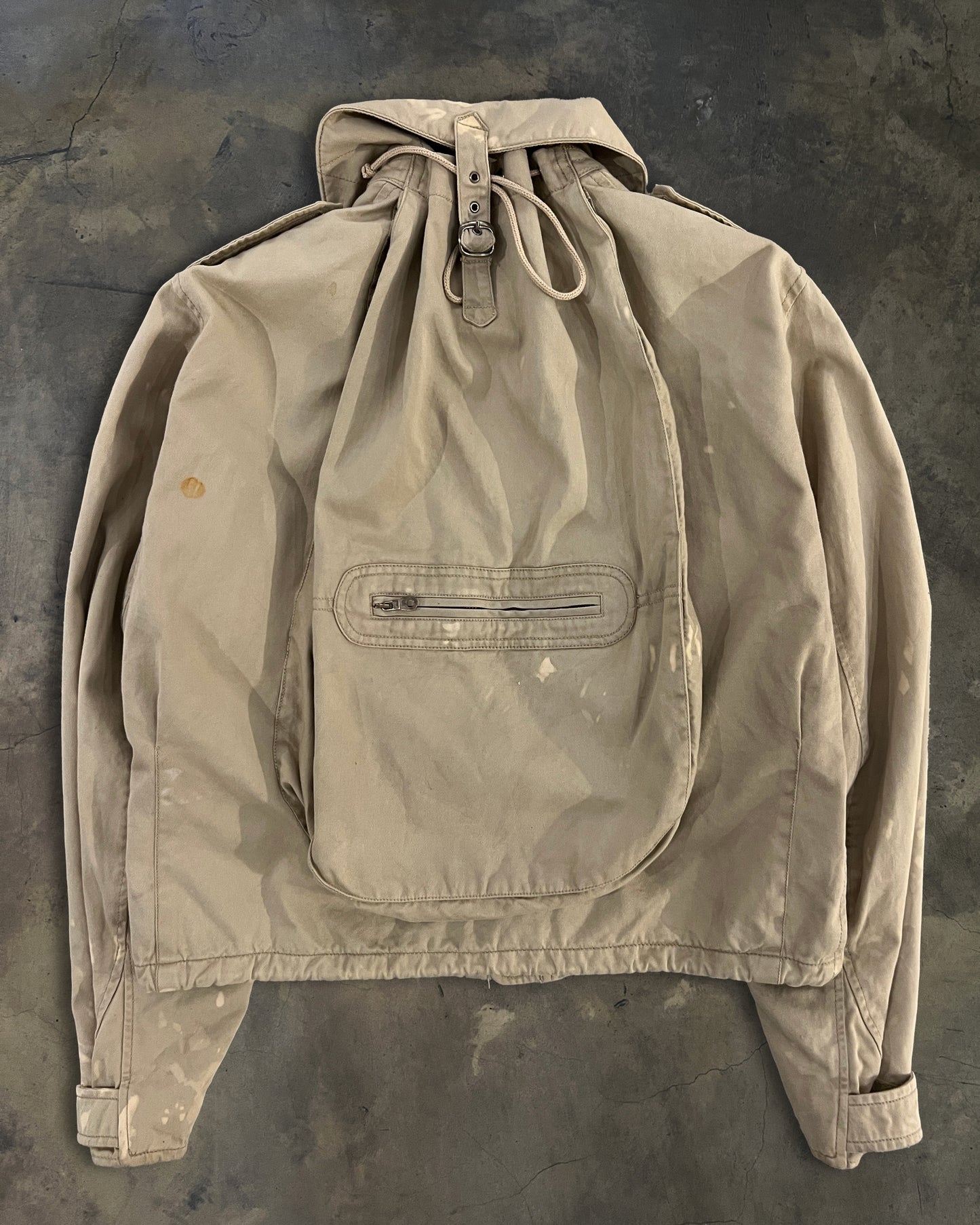 90'S EMPORIO ARMANI BACKPACK JACKET
