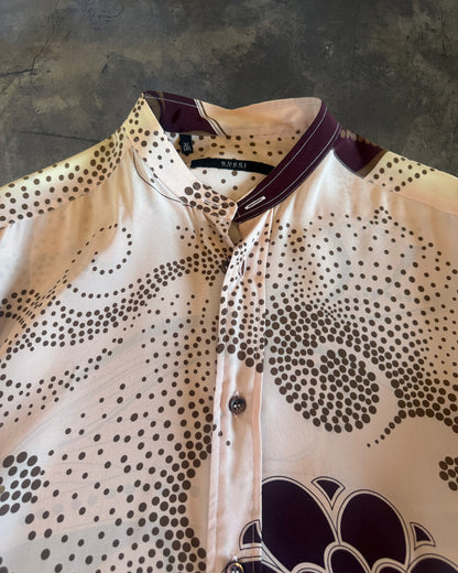 GUCCI BY TOM FORD SS1999 SILK FLORAL BUTTON UP