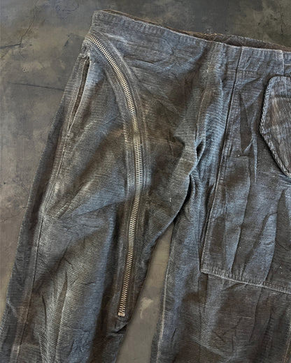 RICK OWENS DRKSHDW FW2009 CORDUROY AIRCUTS