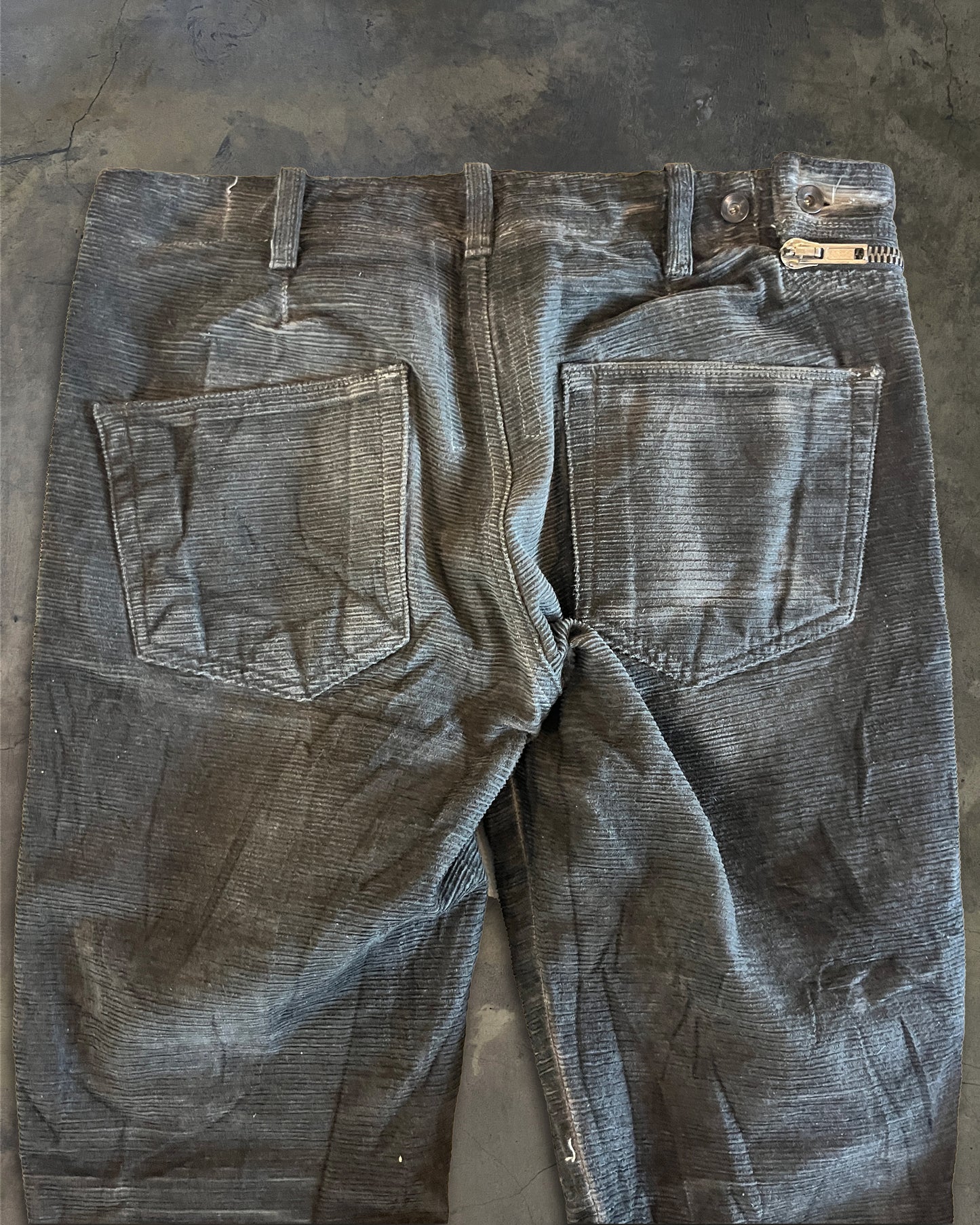 RICK OWENS DRKSHDW FW2009 CORDUROY AIRCUTS