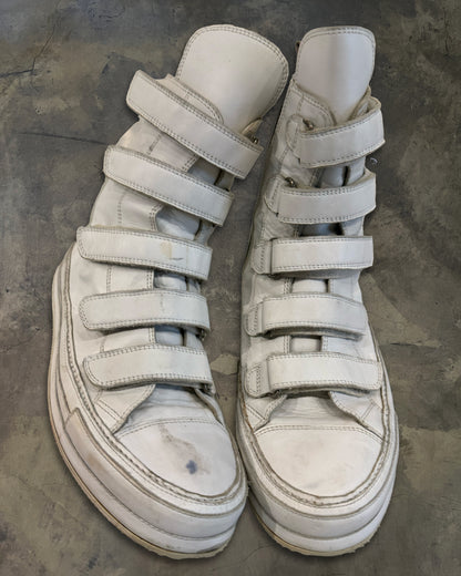 ANN DEMEULEMEESTER VELCRO HI TOP SNEAKERS