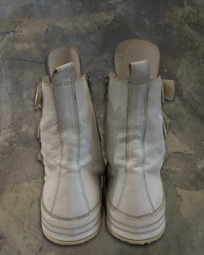 ANN DEMEULEMEESTER VELCRO HI TOP SNEAKERS