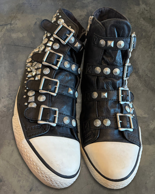 ASH STUDDED HIGH TOP SNEAKERS