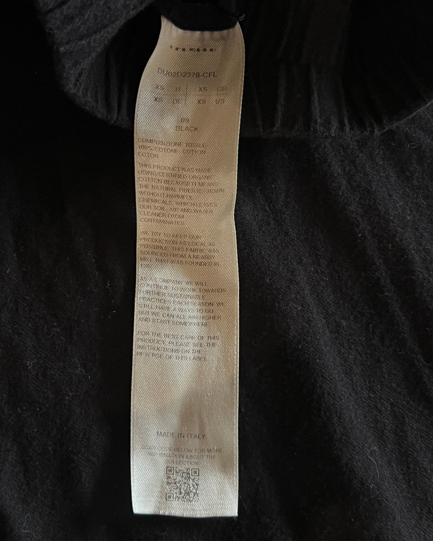 RICK OWENS FW2024 "PORTERVILLE" COTTON FLEECE GETH BELA