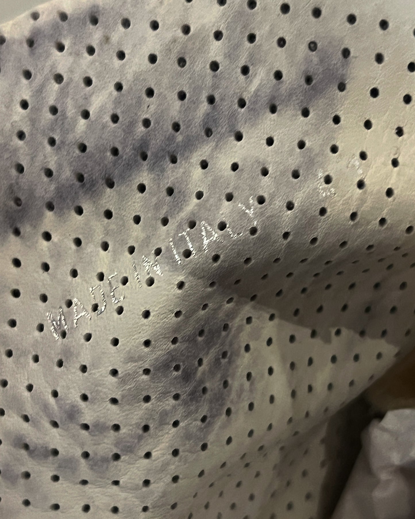 BALMAIN SS2013 SNAKE SKIN HI CUT SNEAKERS