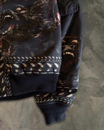 GIVENCHY AW2016 SCREAMING MONKEY BOMBER