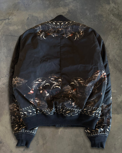 GIVENCHY AW2016 SCREAMING MONKEY BOMBER