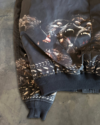 GIVENCHY AW2016 SCREAMING MONKEY BOMBER
