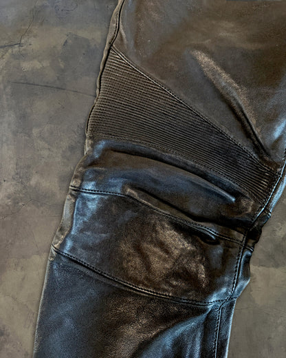 BALMAIN FW2013 LAMBSKIN BIKER DENIM