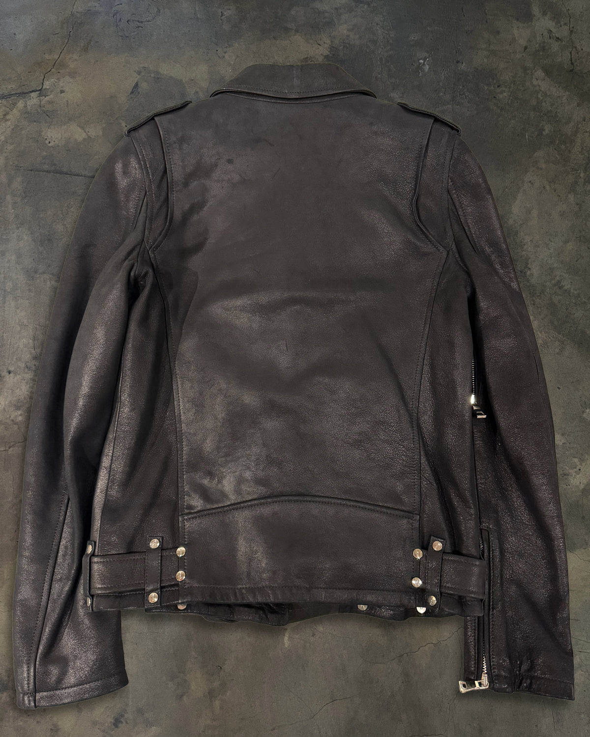 BALMAIN SS2011 RUNWAY PINS & PIERCINGS PERFECTO JACKET