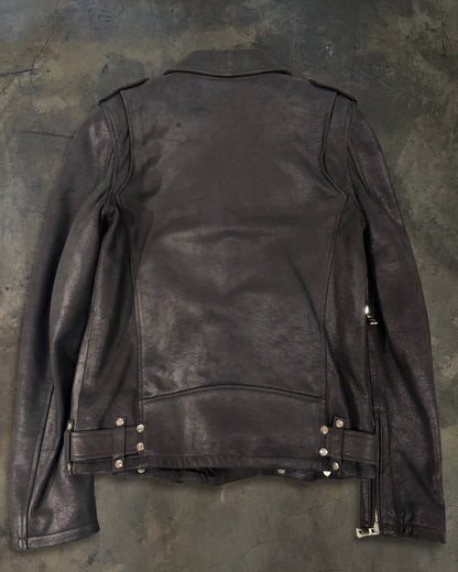 BALMAIN SS2011 RUNWAY PINS & PIERCINGS PERFECTO JACKET