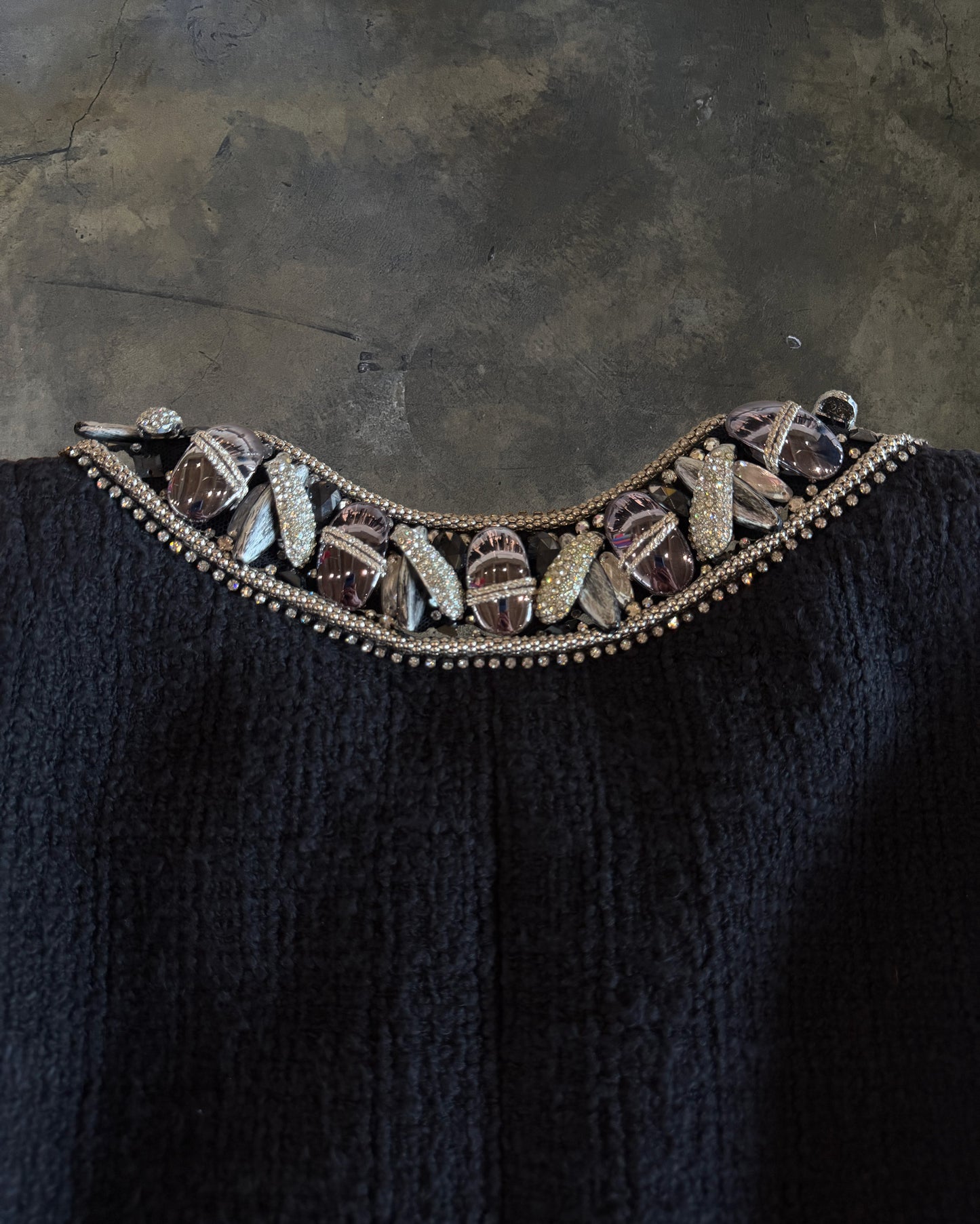 BALMAIN SS2009 RUNWAY EMBELLISHED TWEED JACKET