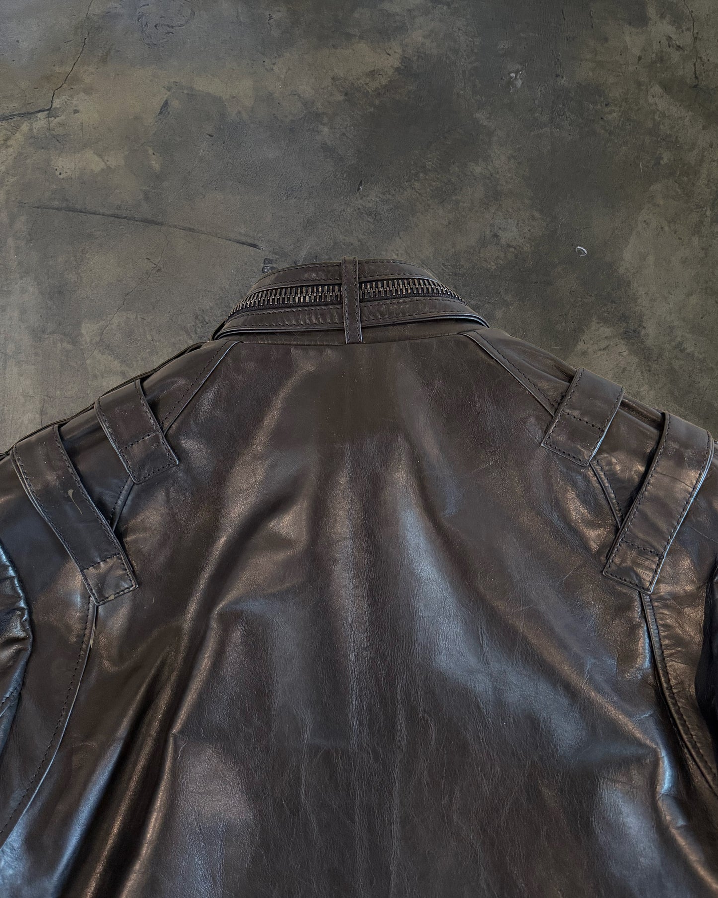 BALMAIN SS2011 LEATHER MOTARDO JACKET