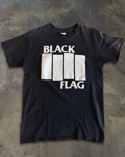 VINTAGE BLACK FLAG BAND TEE