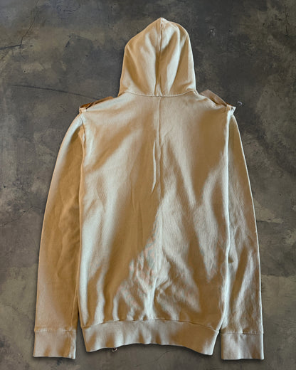 BALMAIN SS2013 EPAULET MILITARY HOODIE