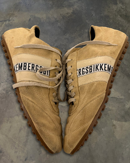 DIRK BIKKEMBERGS SEUDE SOCCER SNEAKERS