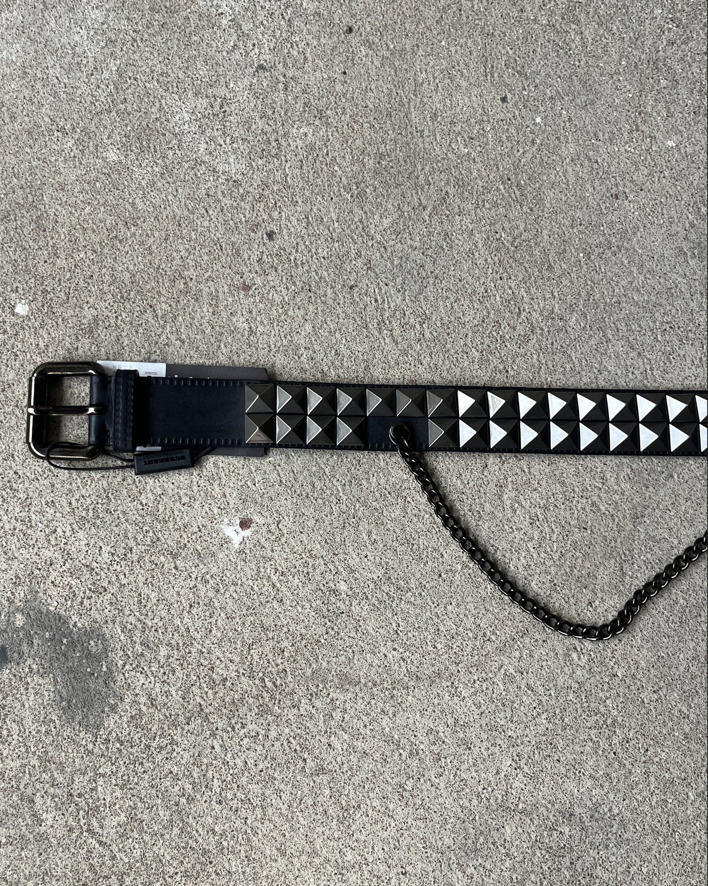 BURBERRY PRORSUM SS2011 STUDDED CHAIN BELT