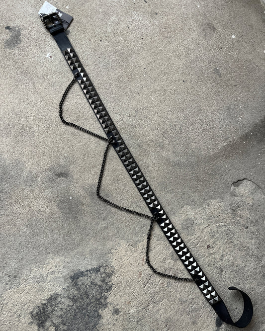 BURBERRY PRORSUM SS2011 STUDDED CHAIN BELT