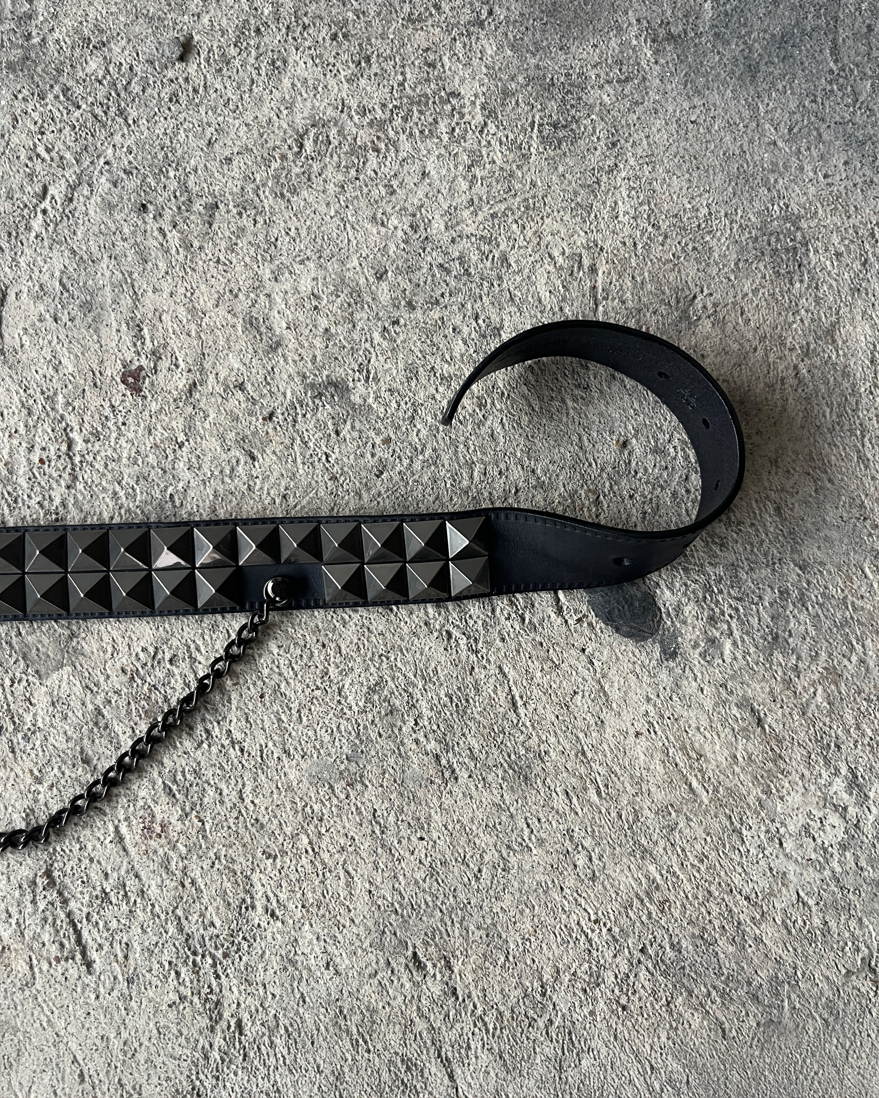 BURBERRY PRORSUM SS2011 STUDDED CHAIN BELT – glam archive