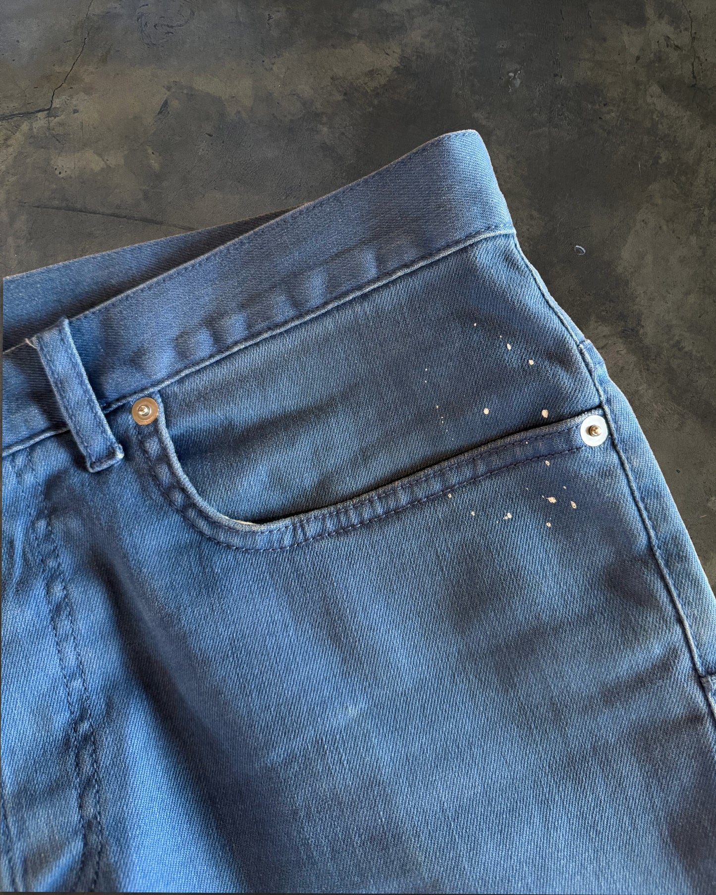 DIOR HOMME AW2016 SKY BLUE DENIM