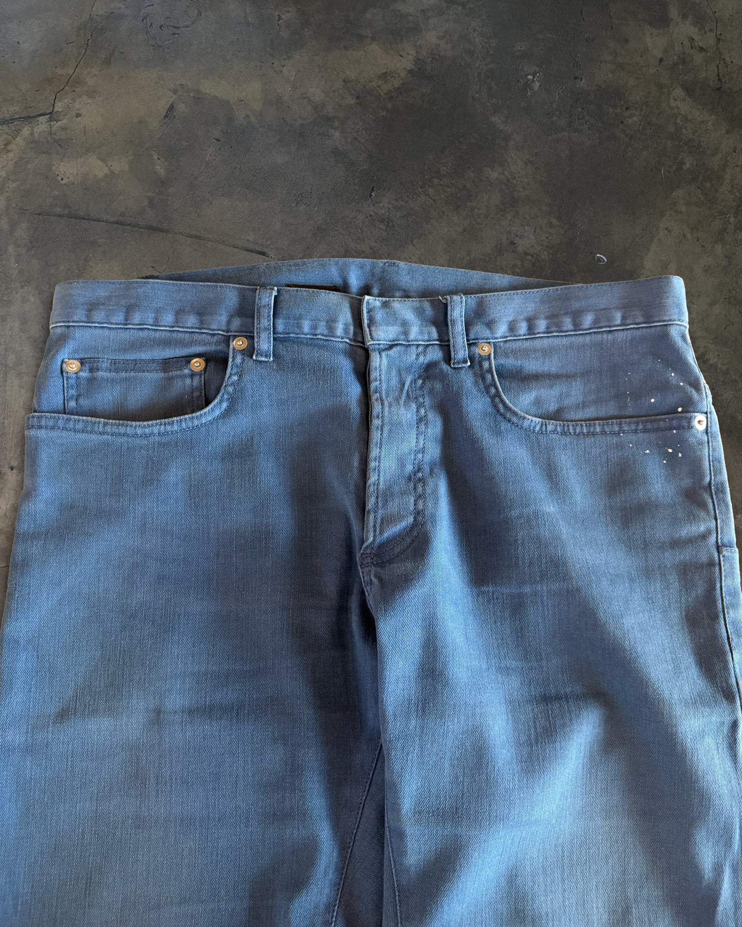 DIOR HOMME AW2016 SKY BLUE DENIM