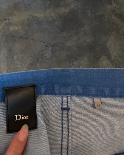 DIOR HOMME AW2016 SKY BLUE DENIM
