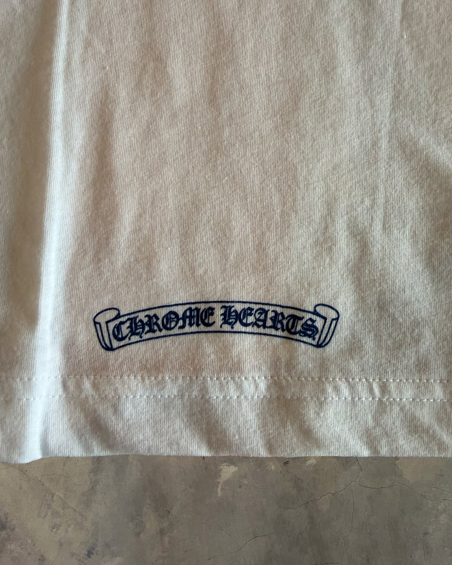 CHROME HEARTS UNION JACK LOGO TEE