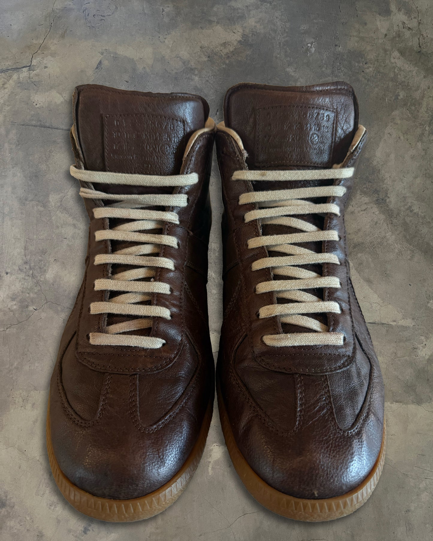 MAISON MARTIN MARGIELA FW2012 HIGH TOP GATS 44