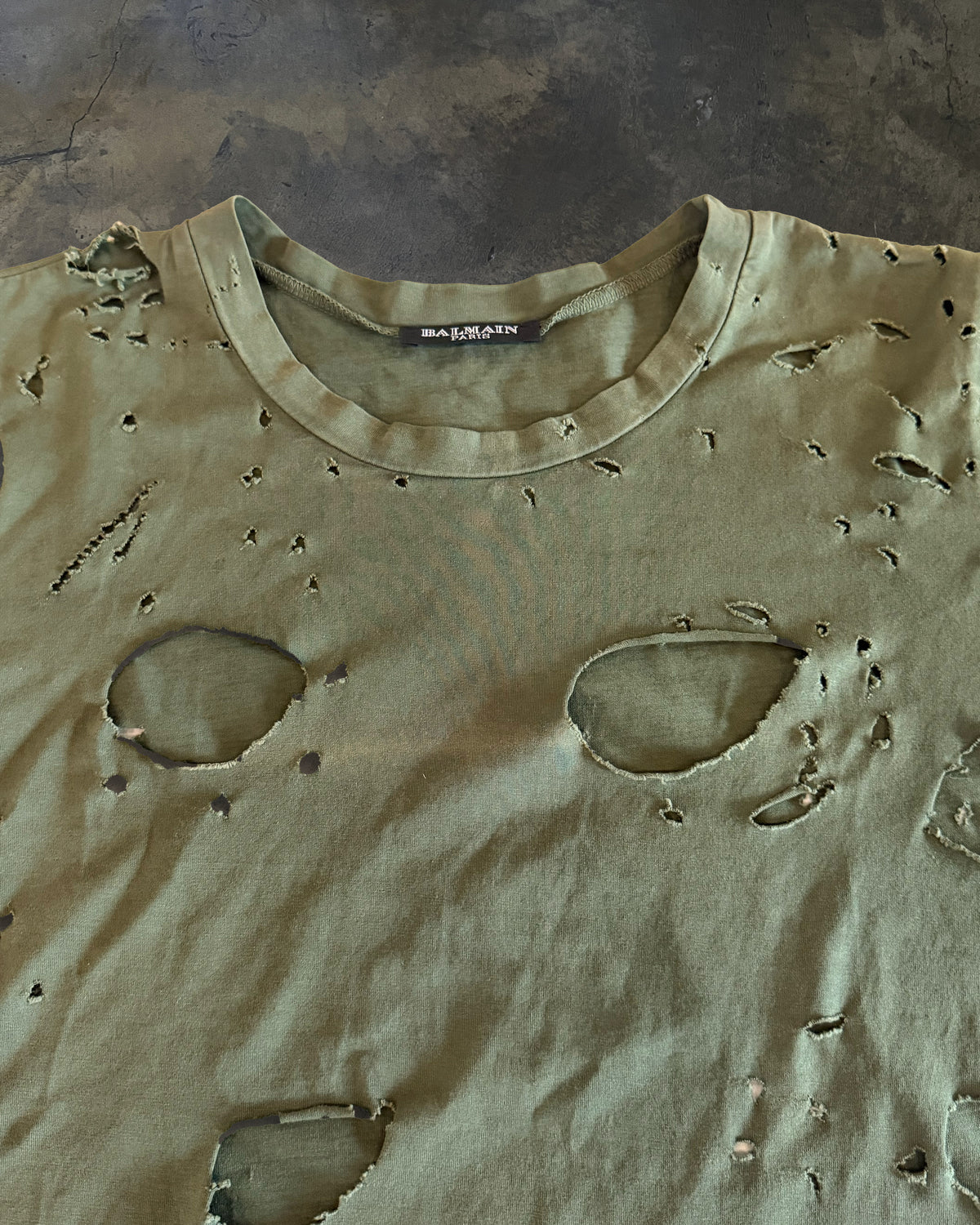 BALMAIN SS2010 SHOTGUN TEE
