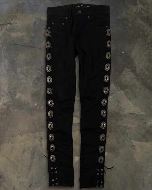 SAINT LAURENT SS2015 CONCHO DO2 JEANS