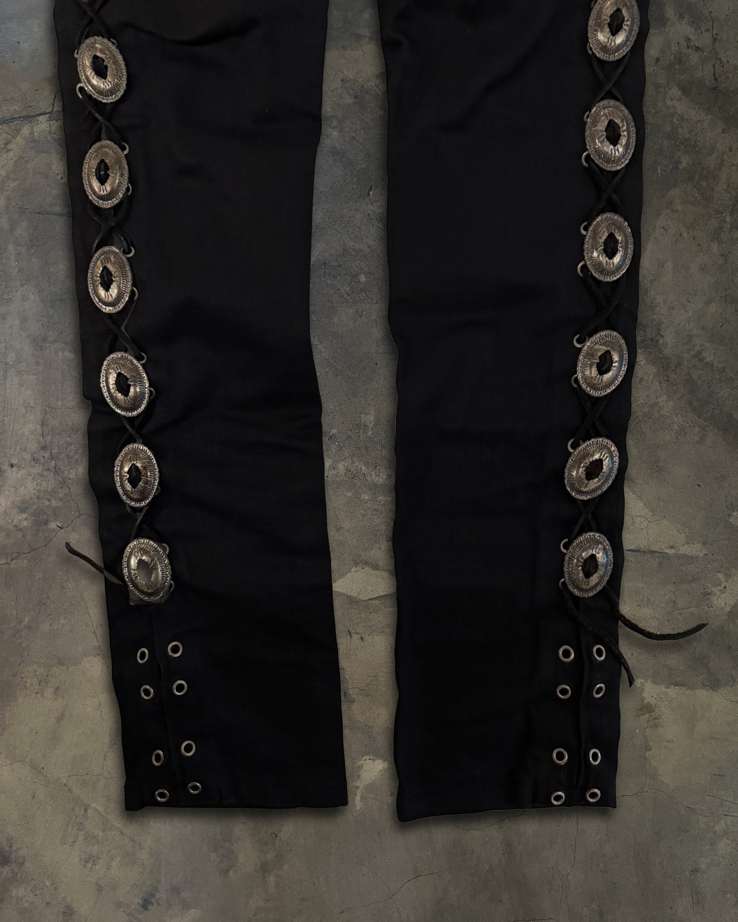 SAINT LAURENT SS2015 CONCHO DO2 JEANS
