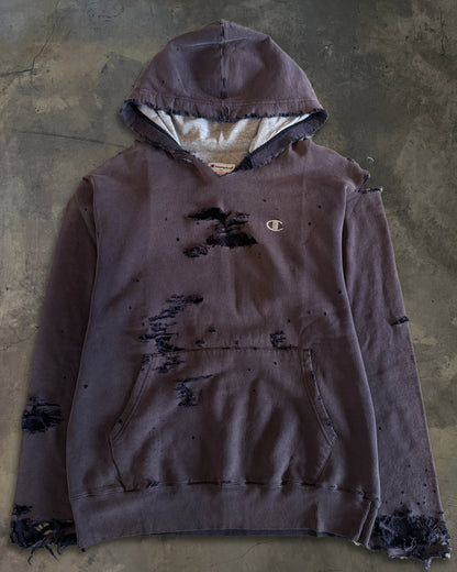 EARLY 2000'S THRASHED CHAMPION HOODIE