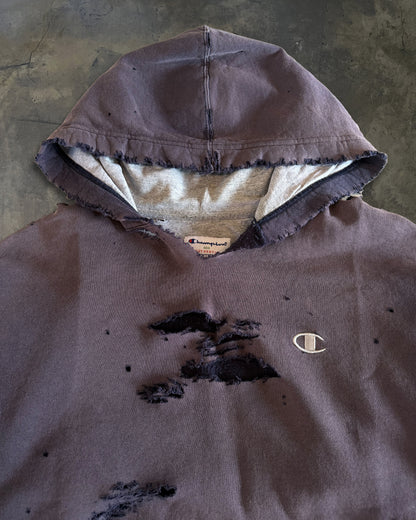 EARLY 2000'S THRASHED CHAMPION HOODIE