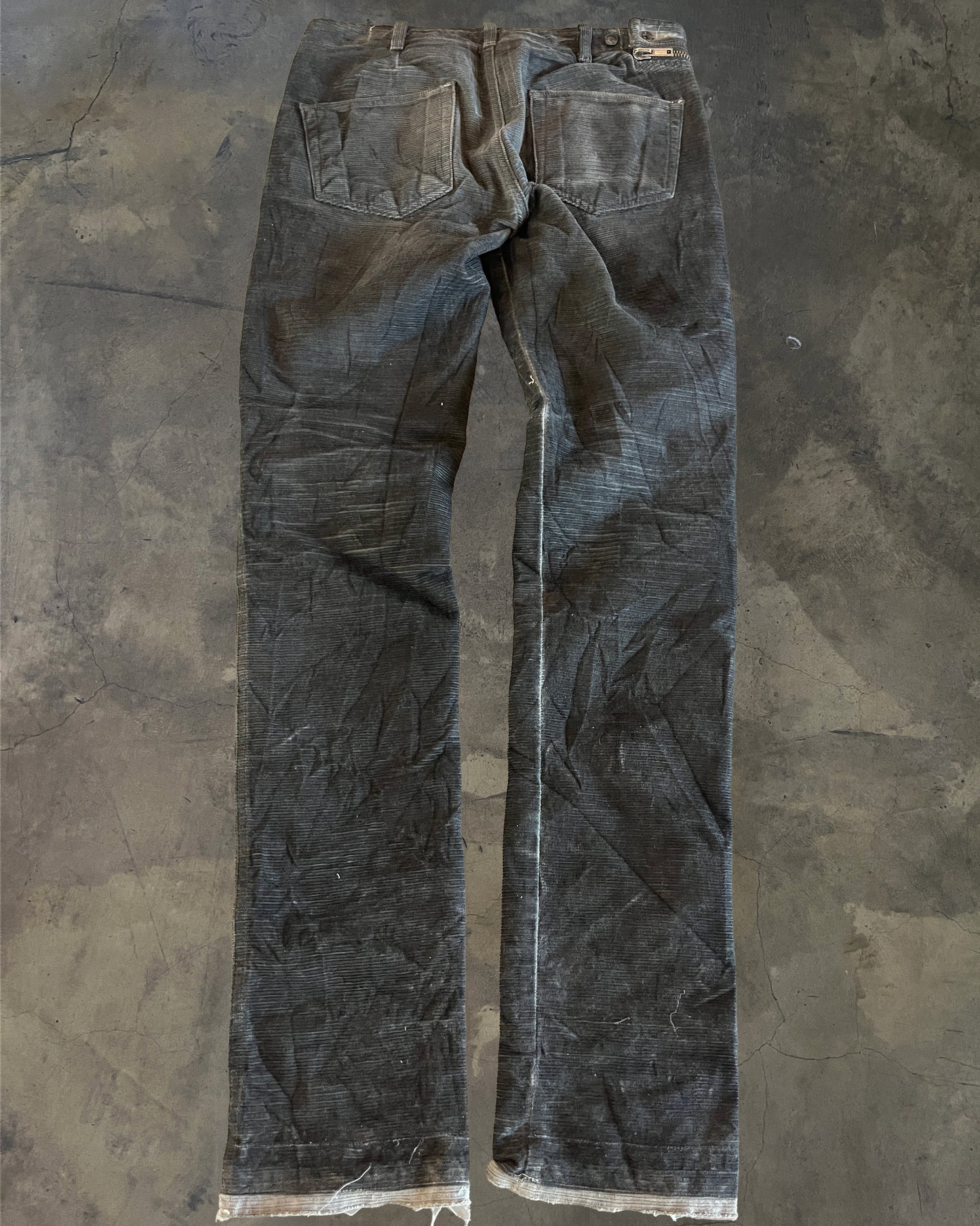 RICK OWENS DRKSHDW FW2009 CORDUROY AIRCUTS